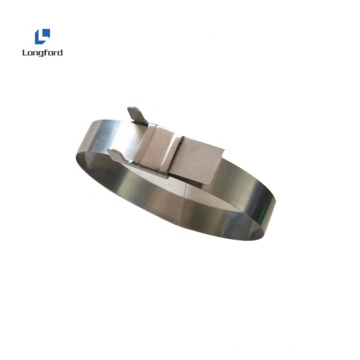 304 Material selbstverriegelung Edelstahl Metall Reißverschluss Krawatten